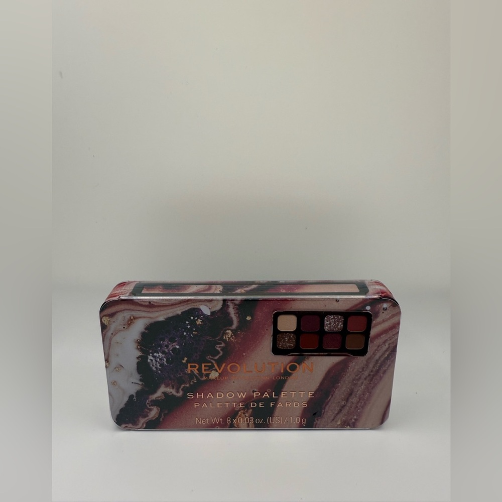 Revolution Eyeshadow Palette - Rich Burgundy and Gold